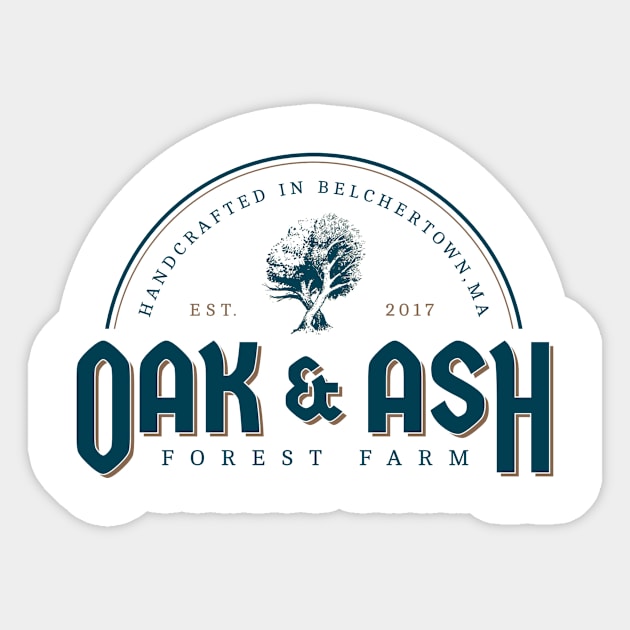 Oak and Ash Farm Sticker by Oak & Ash Farm